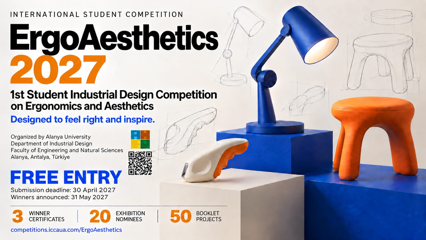 Industrial Design Competition on Ergonomics and Aesthetics